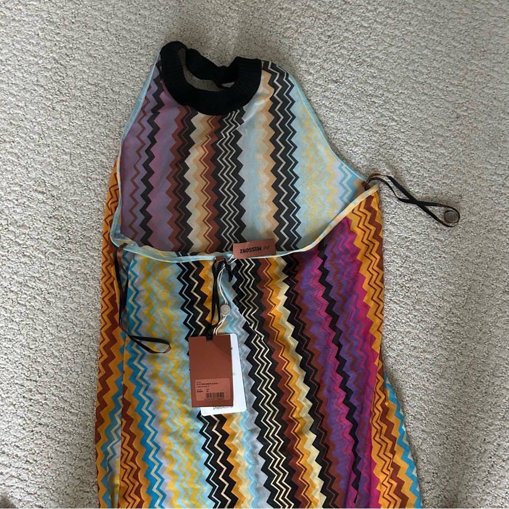 Missoni multicolored long cover up - Picture 6 of 8